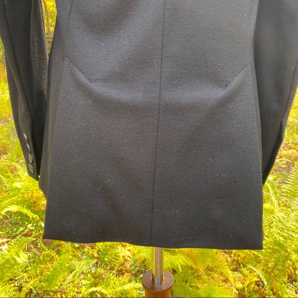 DIANE VON FURSTENBERG JACKET BLAZER BLACK DOUBLE BREASTED LOURDES SMALL FIT - Picture 9 of 14
